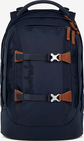 Satch Rucksack in Blau: Vorderseite