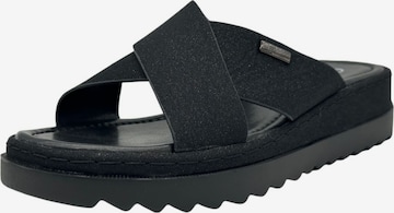 Nowaland Slippers in Black: front