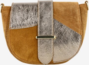 IZIA - Mala de ombro em castanho: frente