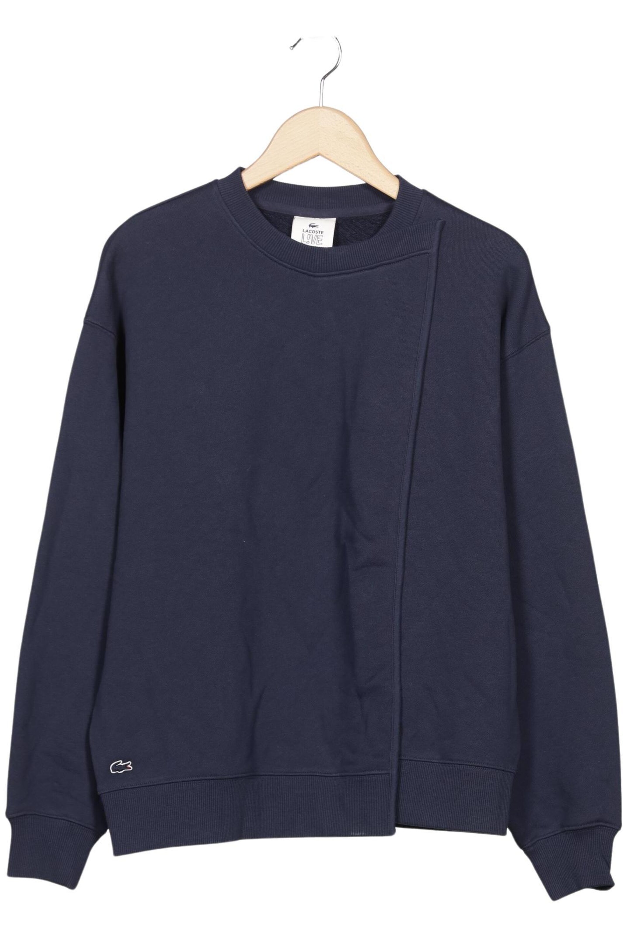 Lacoste LIVE Sweatshirt & Zip-Up Hoodie in S in Blue: front