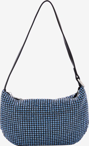 Sac bandoulière faina en bleu : devant