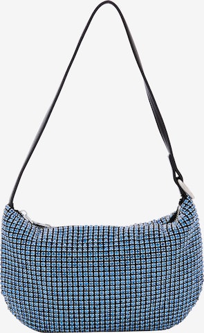 Sac bandoulière faina en bleu : devant