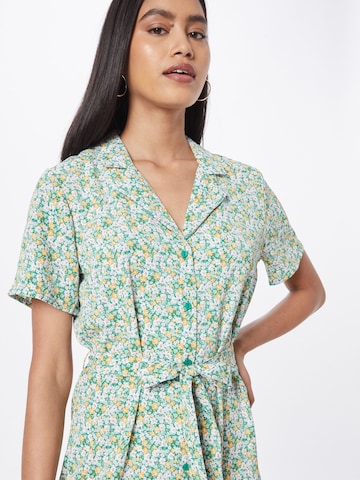 Rochie tip bluză 'PIPER' de la JDY pe verde