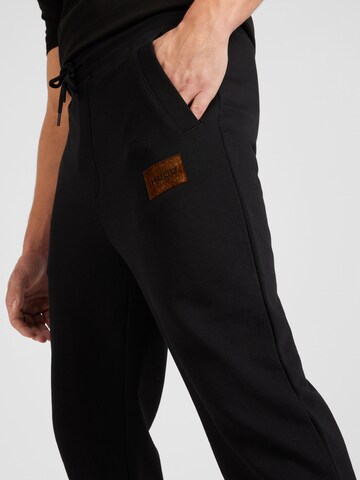HUGO Zúžený Kalhoty 'Doak' – černá