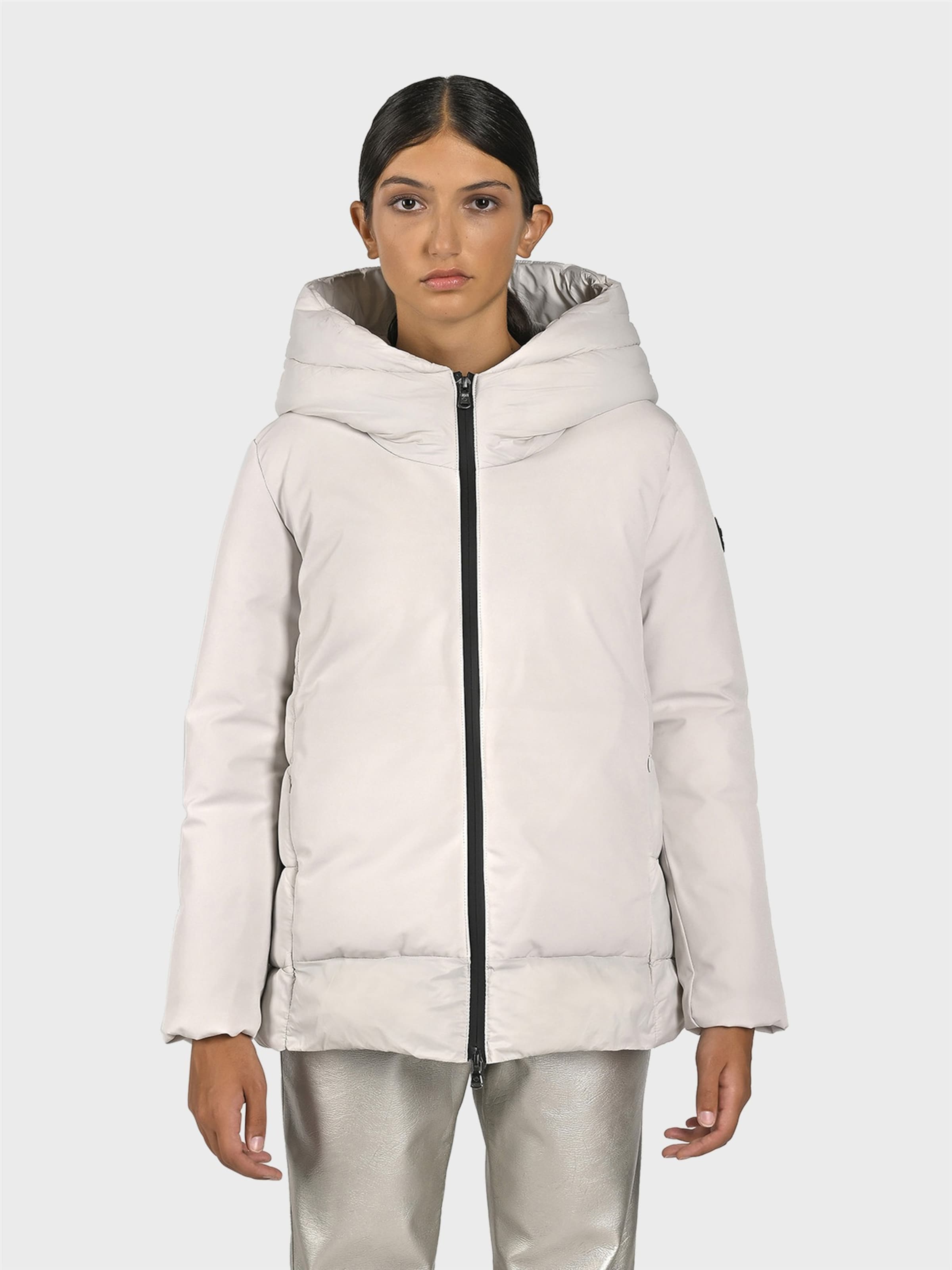 Canadian Classics Tussenparka ' LYTTON ' in Beige: voorkant