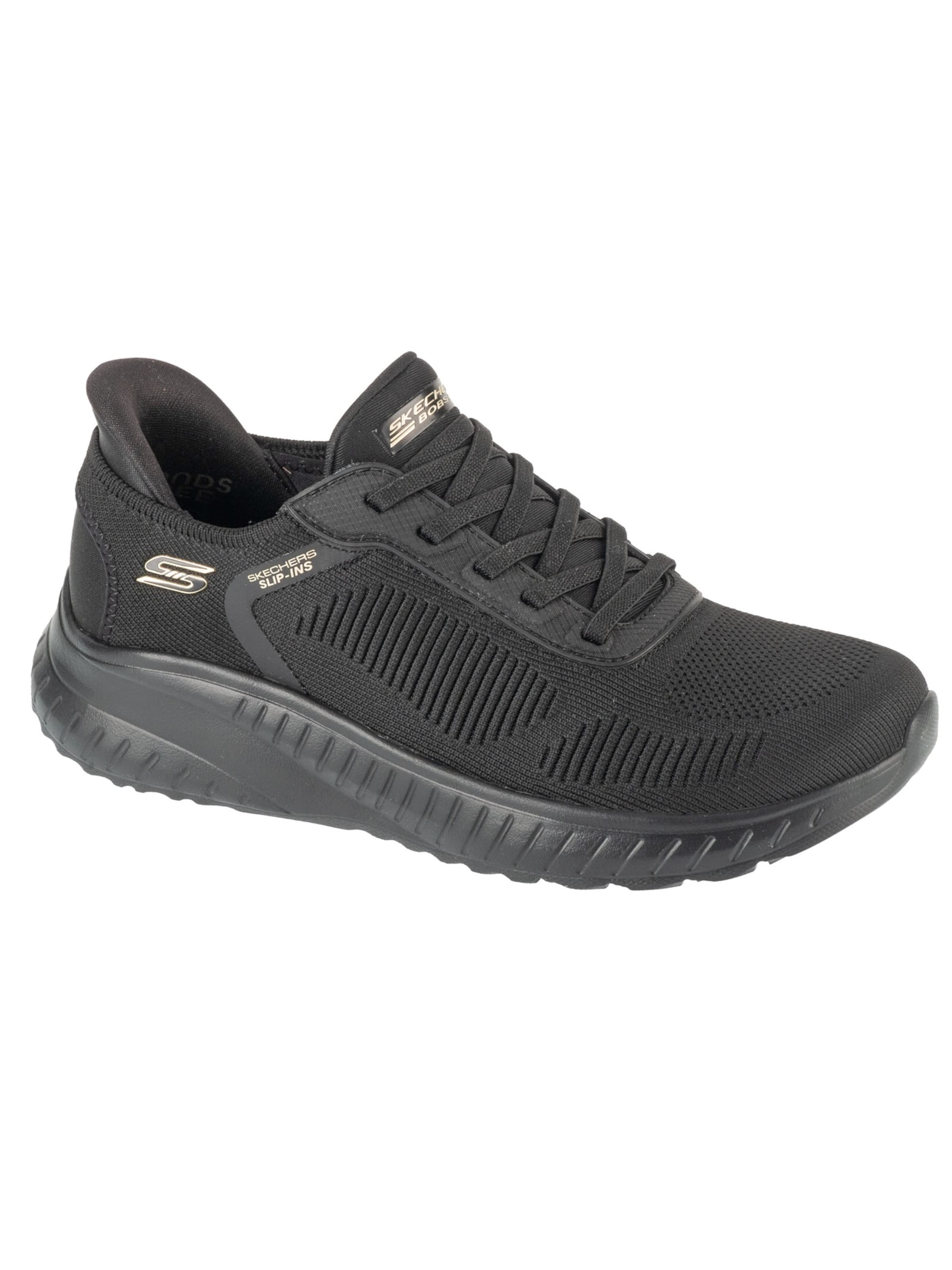 SKECHERS Sports shoe 'Slip-Ins: BOBS Sport Squad Chaos - Current Muse' in Black: front