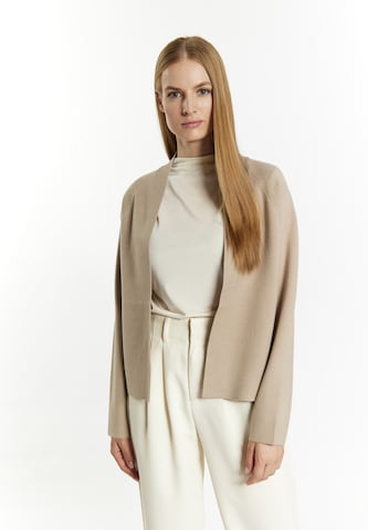 DreiMaster Klassik Strickjacke 'Acalmar' in Beige: predná strana