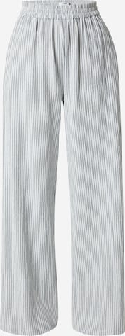 RÆRE by Lorena RaeWide Leg/ Široke nogavice Hlače - plava boja: prednji dio