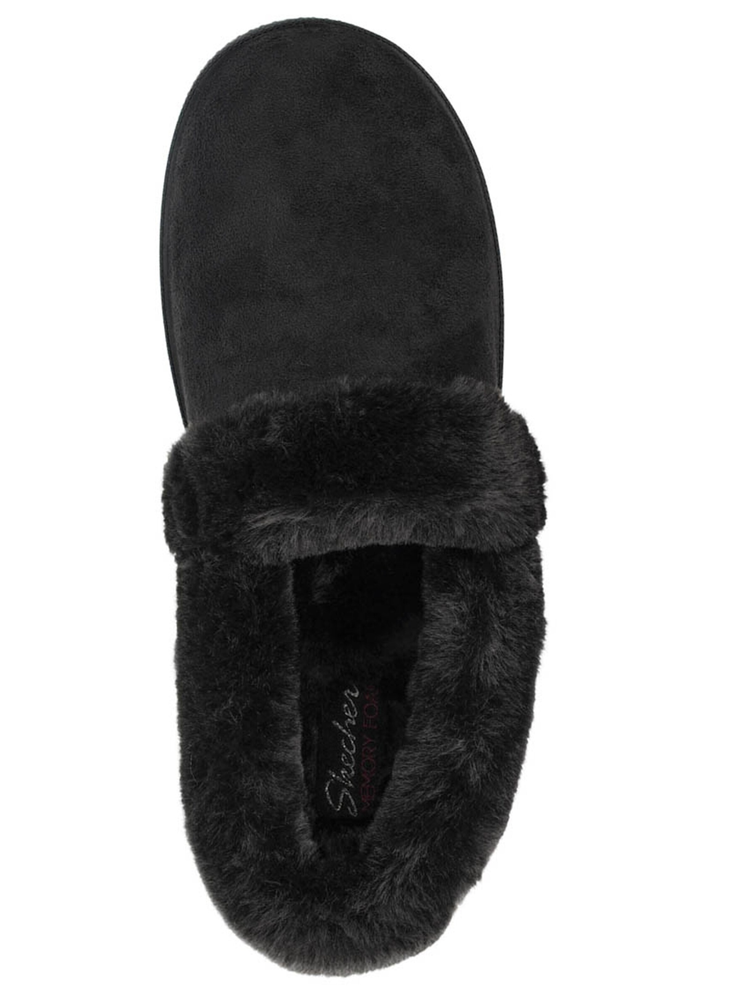 Pantoufle 'Cozy Campfire-Team Toasty' SKECHERS en noir