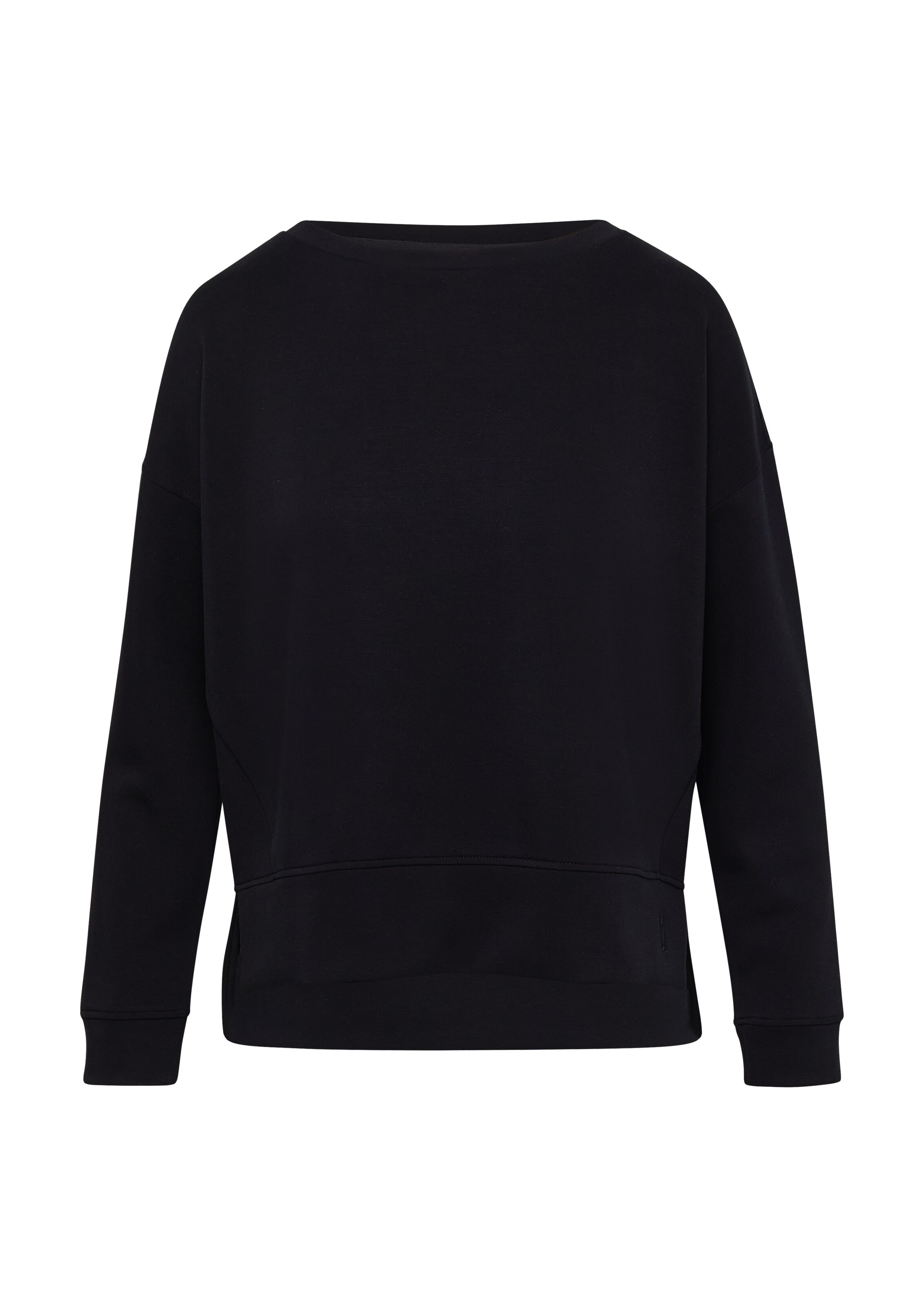 comma casual identity Sweatshirt in Black: front