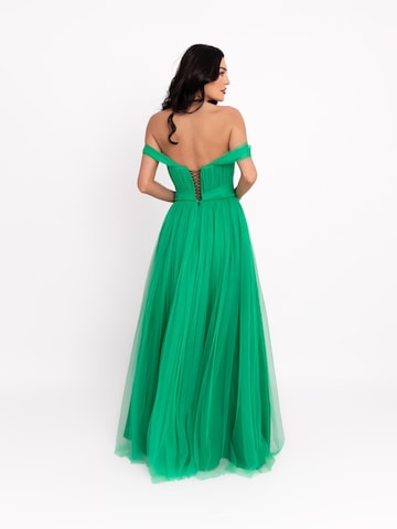 acob a porter - Vestido de noche en verde