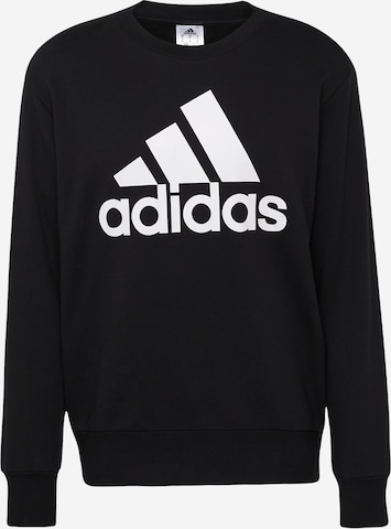 ADIDAS SPORTSWEAR Sport sweatshirt 'Essentials' i svart: framsida