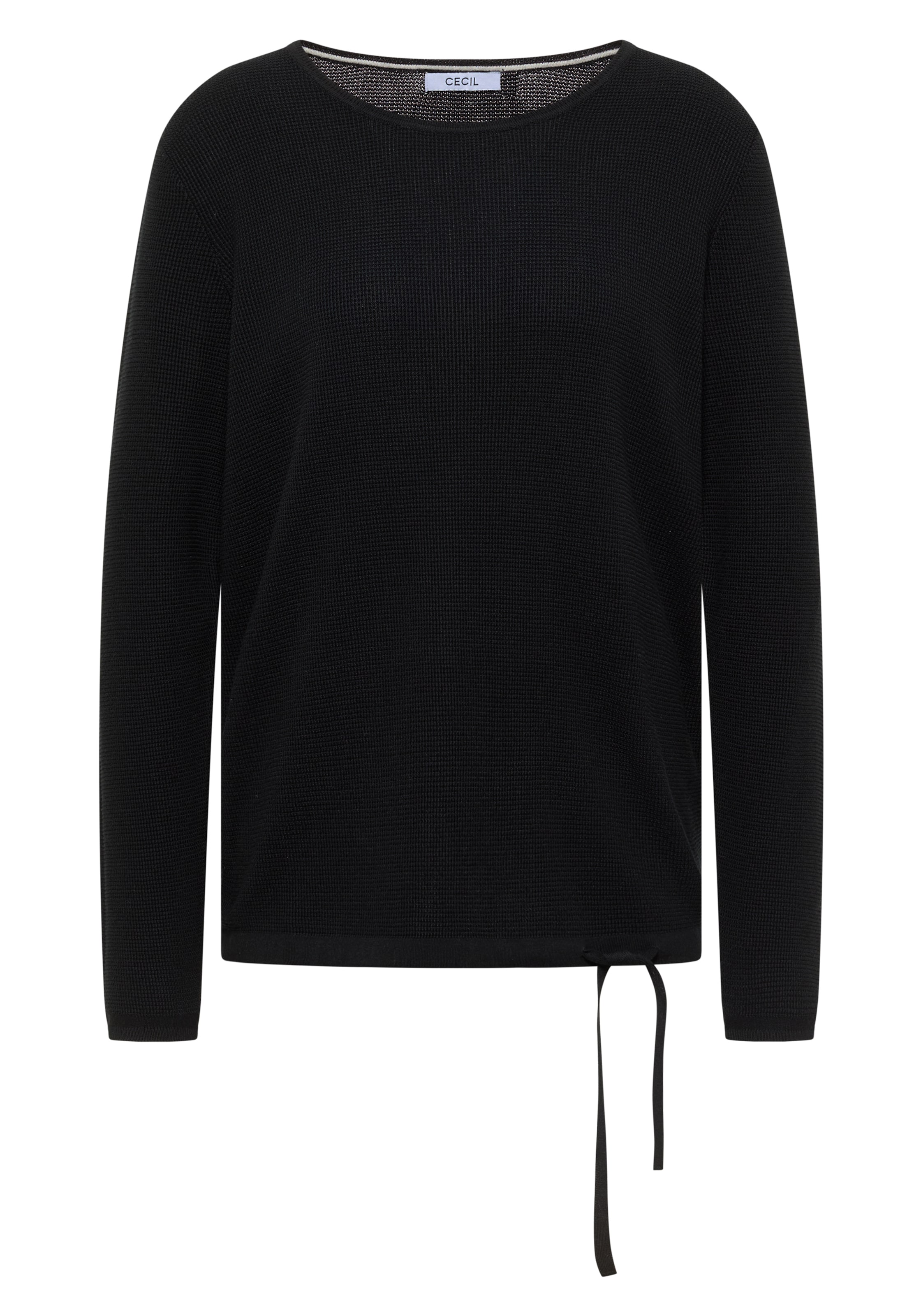 CECIL Sweater in Black: front