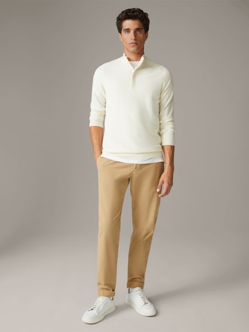 STRELLSON Loose fit Pants 'Luc' in Beige