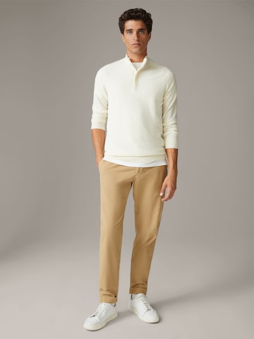 STRELLSON Loosefit Broek 'Luc' in Beige