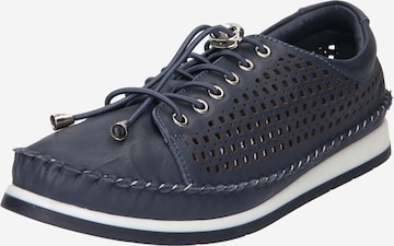 COSMOS COMFORT Športni čevlji z vezalkami | modra barva: sprednja stran