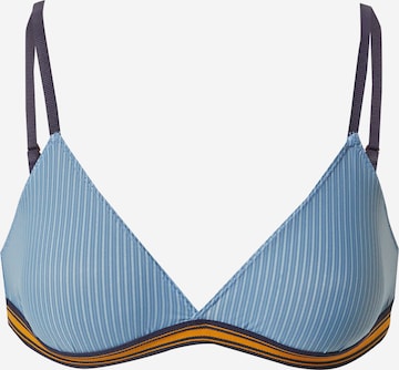 BeckSöndergaard Triangle Bra 'Groova Lana' in Blue: front