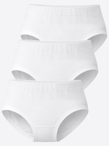 Haasis Bodywear Boyshorts 'CLASSIC' in White: front