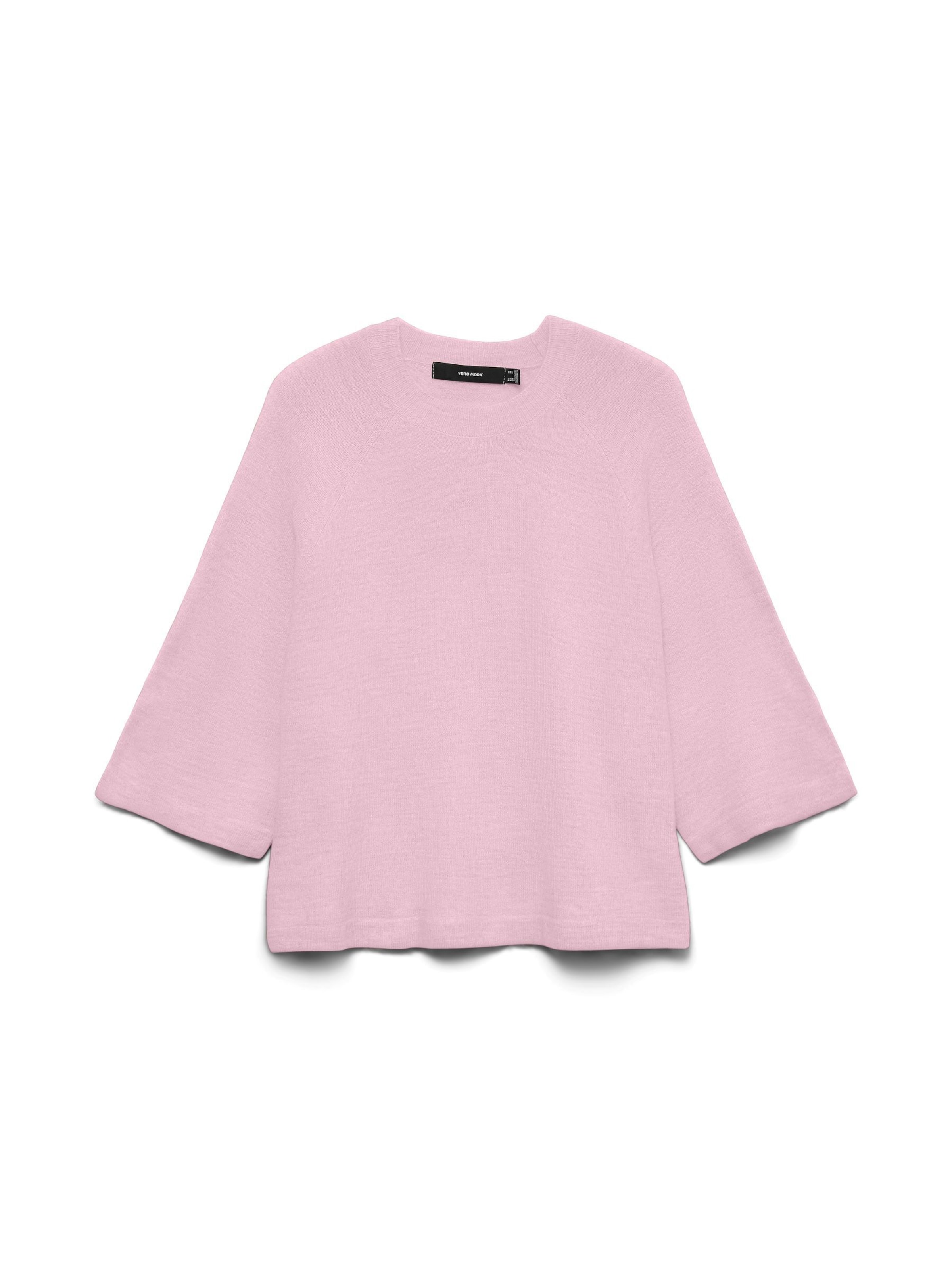 VERO MODA Pullover 'VMLefile' i lyserød, Produktvisning