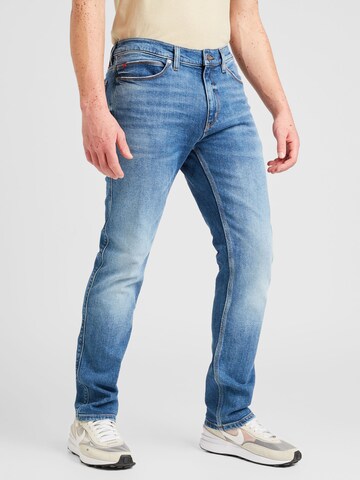 HUGO Regular Jeans '708' i blå: framsida