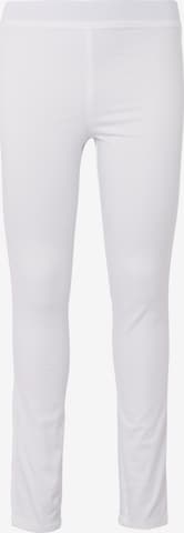 Yoek Skinny Jeans in White: front