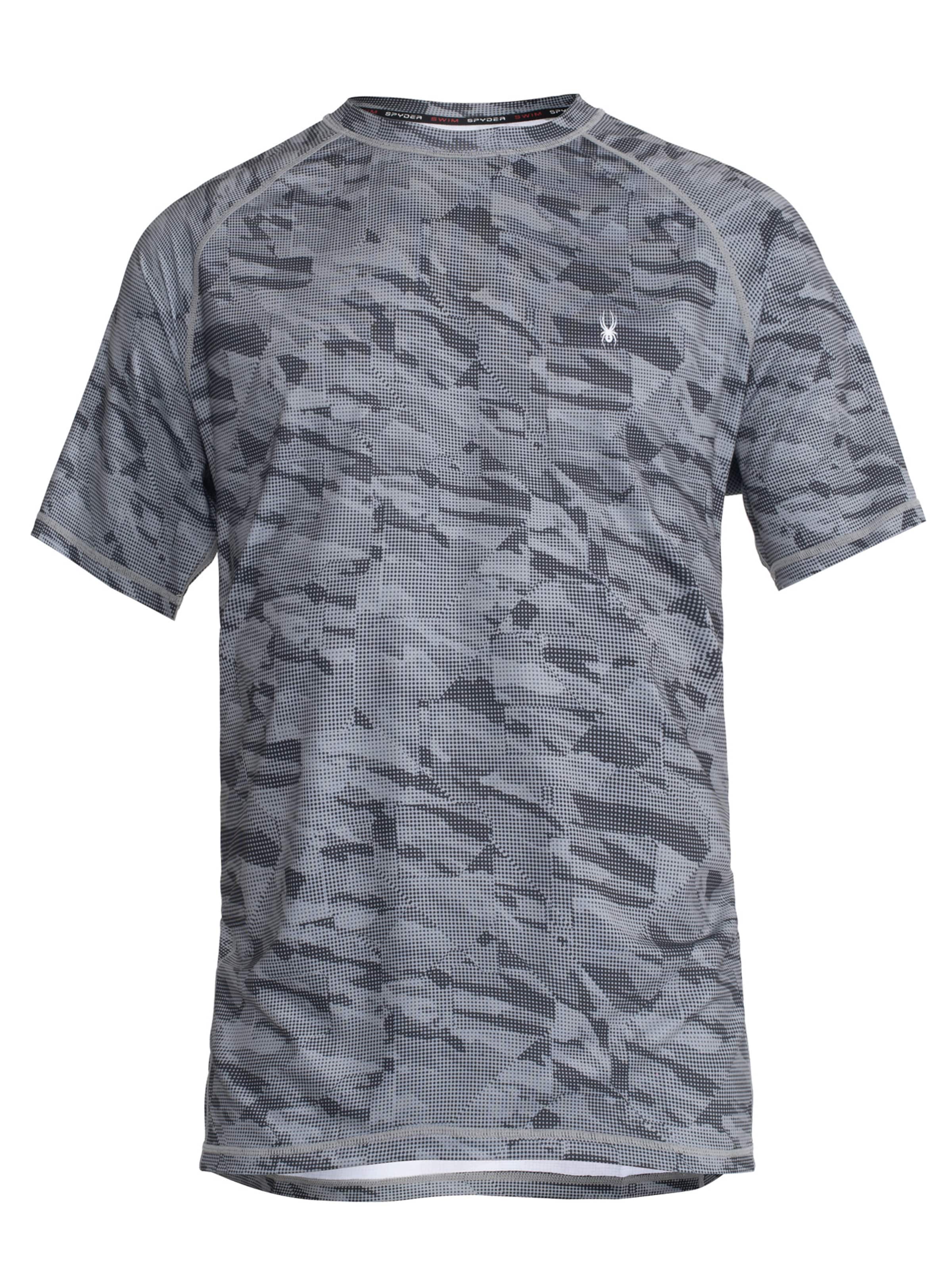 Spyder Λειτουργικό μπλουζάκι σε γκρι: μπροστά