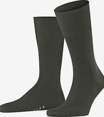 FALKE Socks 'Airport' in Green: front