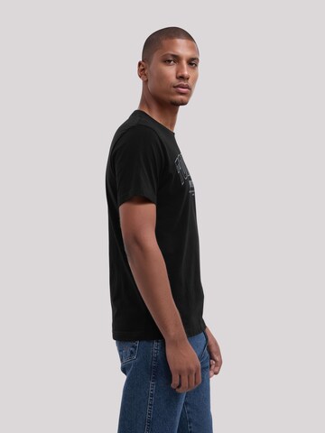 F4NT4STIC Shirt 'Tokyo Metropolitan District Bestickt' in Black