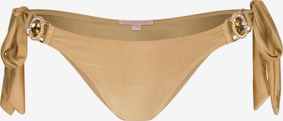 Moda Minx Bikinitrusse i guld / transparent, Produktvisning