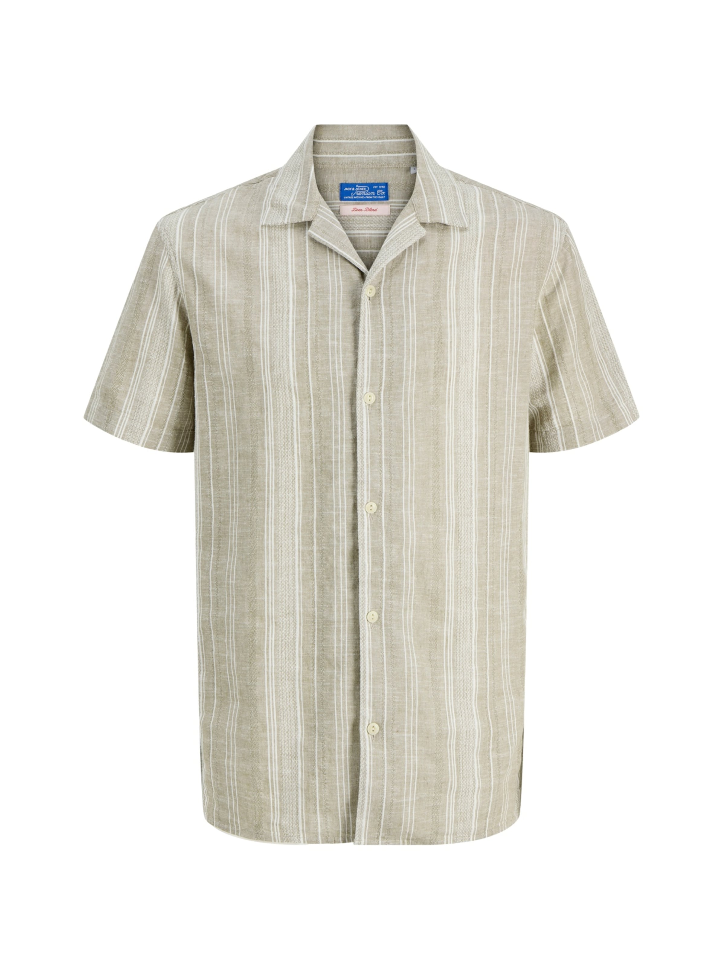 JACK & JONES Hemd 'Summer' in Beige: Vorderseite