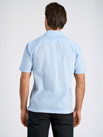 Lindbergh Regular fit Overhemd in Blauw