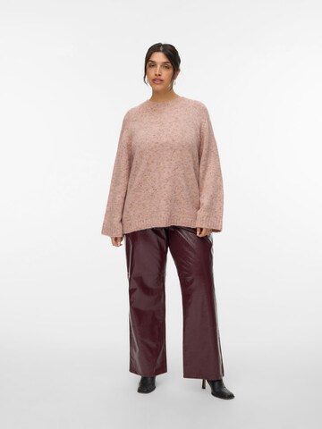 Vero Moda Curve Sweater 'VMCingrid' in Pink