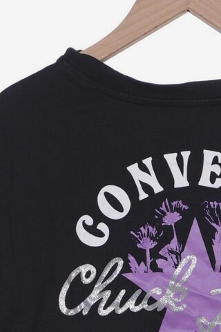 CONVERSE T-Shirt S in Schwarz