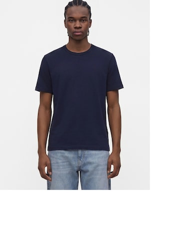 Abercrombie & Fitch T-shirt 'ESSENTIAL' i blå: framsida