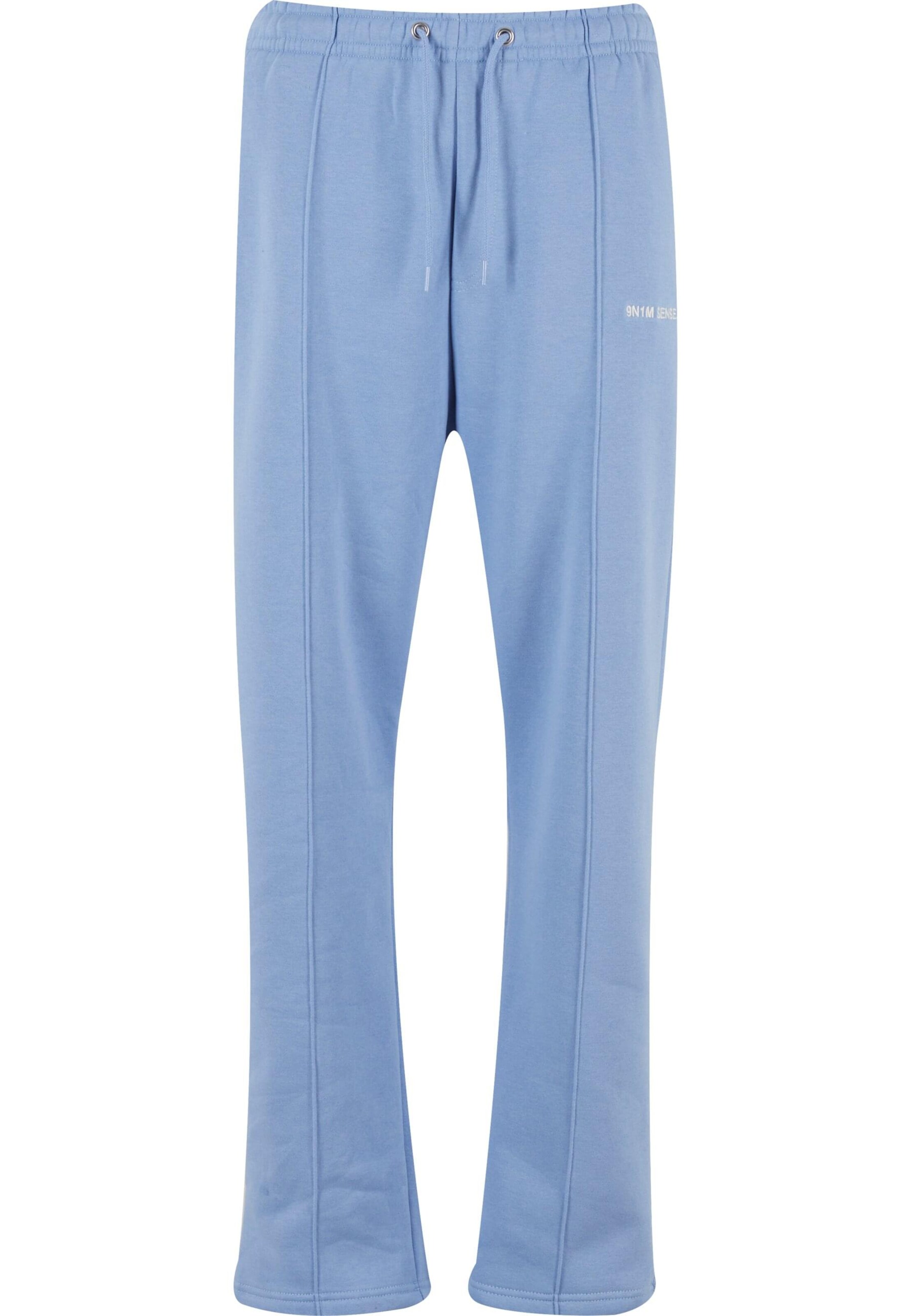 9N1M SENSE Loosefit Nadrág 'Essential' - kék: elől