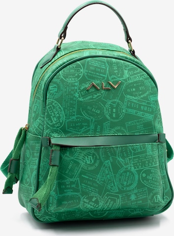 ALV By Alviero Martini Rucksack in Grün: Vorderseite