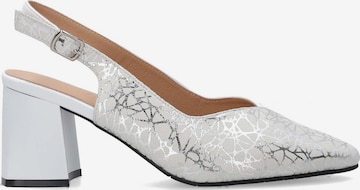 VENEZIA Slingpumps 'Venezia' in Weiß: Vorderseite