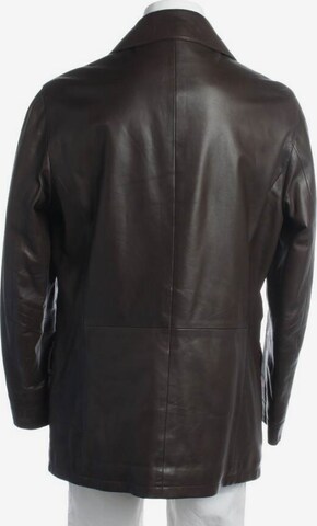 ARMANI Lederjacke / Ledermantel M-L in Braun