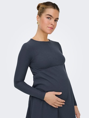 Only Maternity Shirt 'OLMMALAYA' in Blauw