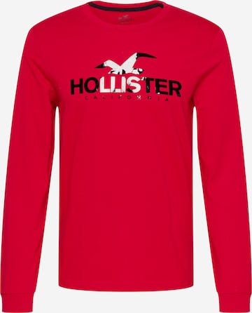 HOLLISTER Shirt in Rot: front