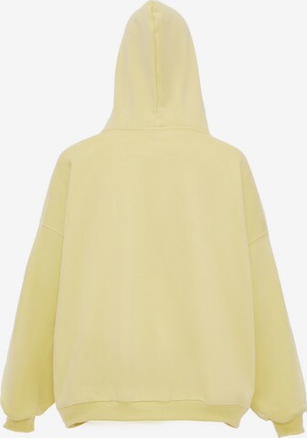 HOMEBASE Μπλούζα φούτερ σε κίτρινο