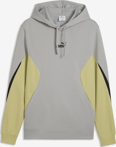 PUMA Athletic Sweatshirt 'Essentials' in S in Yellow / Light grey / Black, Item view