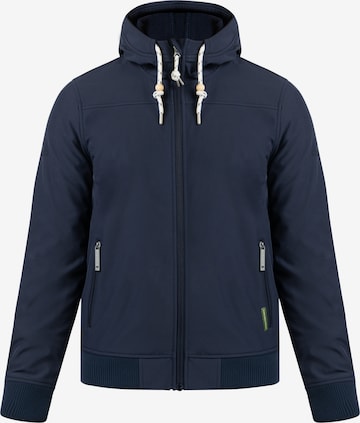 Schmuddelwedda Performance Jacket in Blue: front