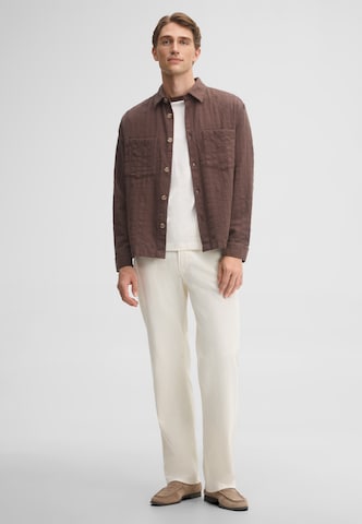 STRELLSON Comfort fit Overhemd in Bruin