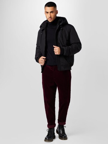 ABOUT YOU Between-season jacket 'Sammy' in Black