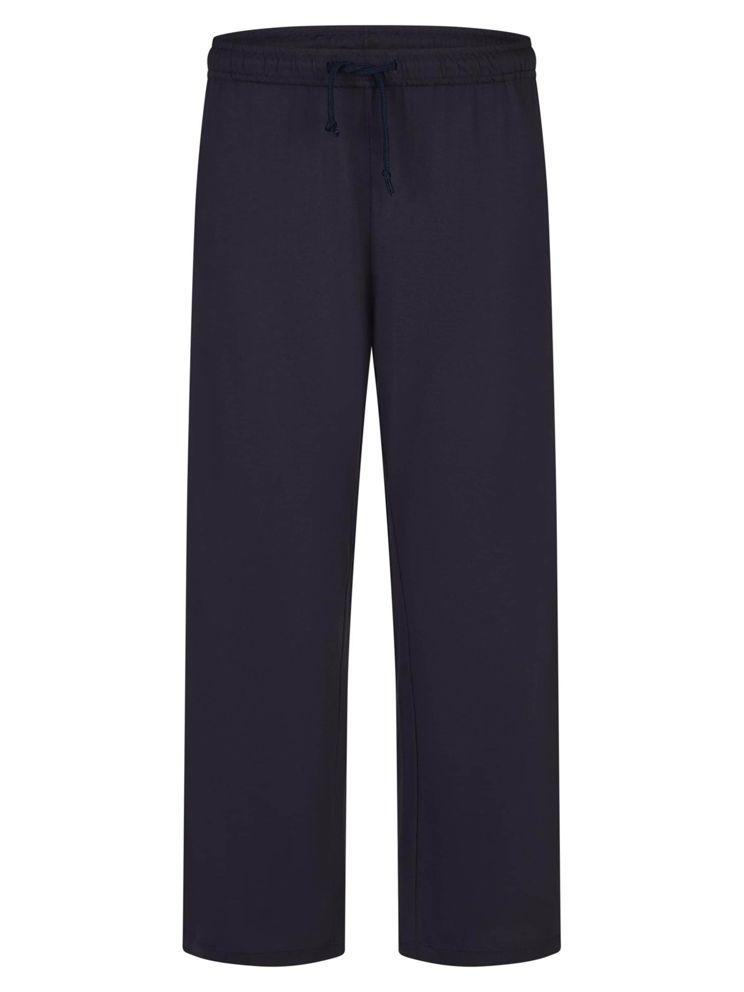 Ammann Pajama Pants 'Mix & Match' in Blue: front