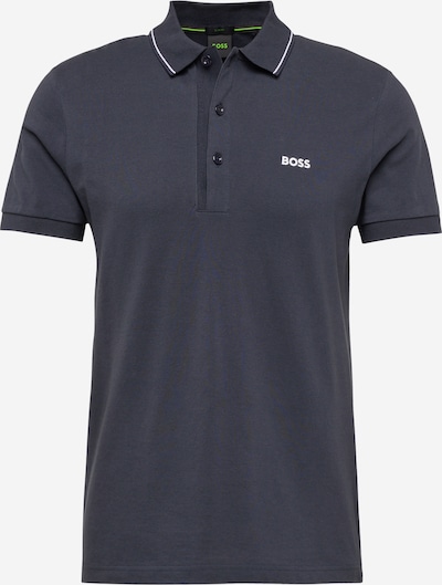 BOSS Koszulka 'Paule 4' w kolorze niebieska noc / białym, Podgląd produktu