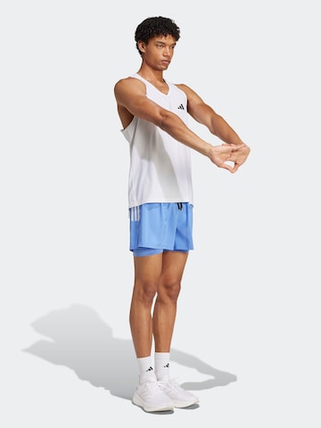 Regular Pantaloni sport 'Own The Run' de la ADIDAS PERFORMANCE pe albastru: față