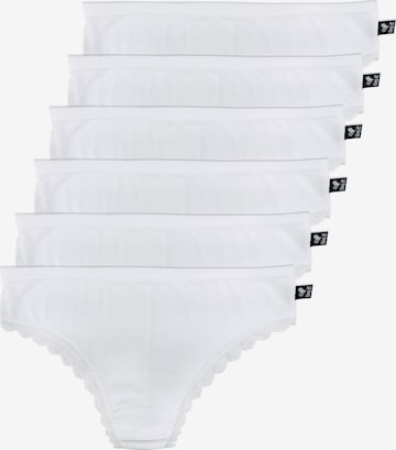 like it! Panty 'Jessy' in White: front