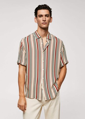 MANGO MAN Regular fit Button Up Shirt 'Phai1' in Mixed colors: front